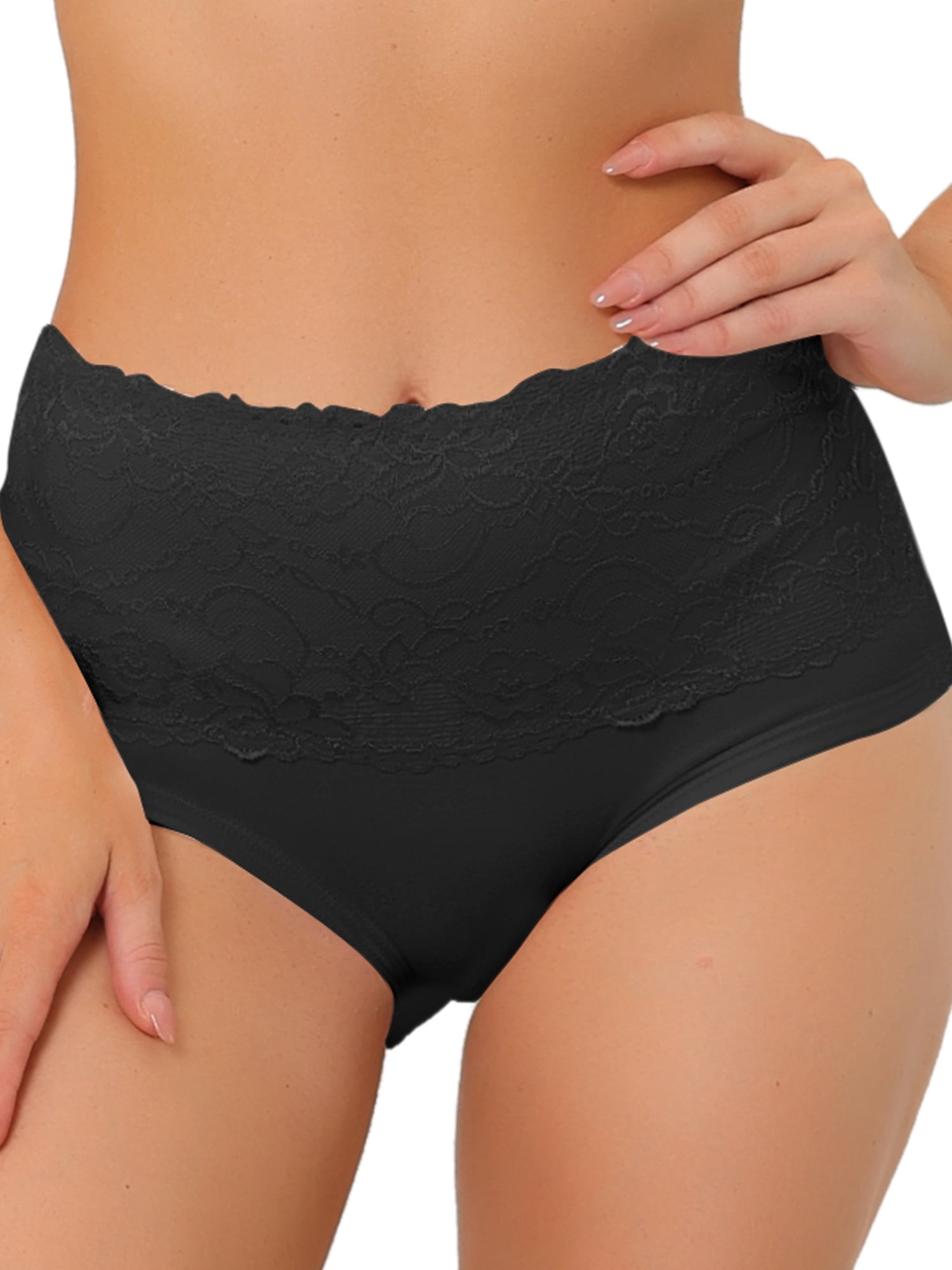 Agnes Orinda Agne Orinda Women' Underwear 4 Pack Full Coverage Soft Brief  Hipter Pantie Claic Serie Small - ShopStyle