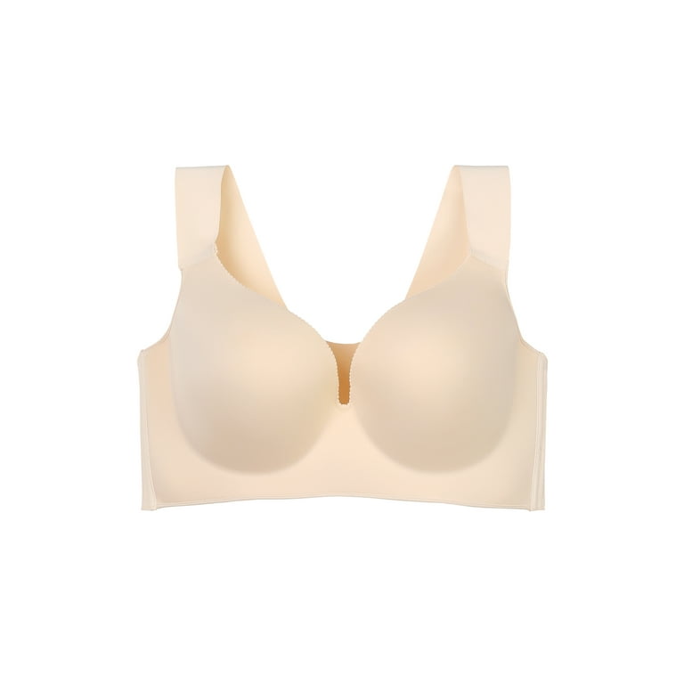 Agnes Orinda Women's Wire-Free Full Support Comfort Hookness Bras 36D to 42F