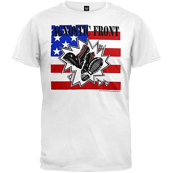 Agnostic Front Flag Men's T-Shirt