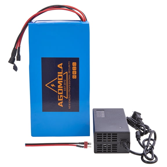 Agomola 48V, 10Ah to14Ah Lithium Battery for 100W to 800W Electric Bicycle Conversion Kits