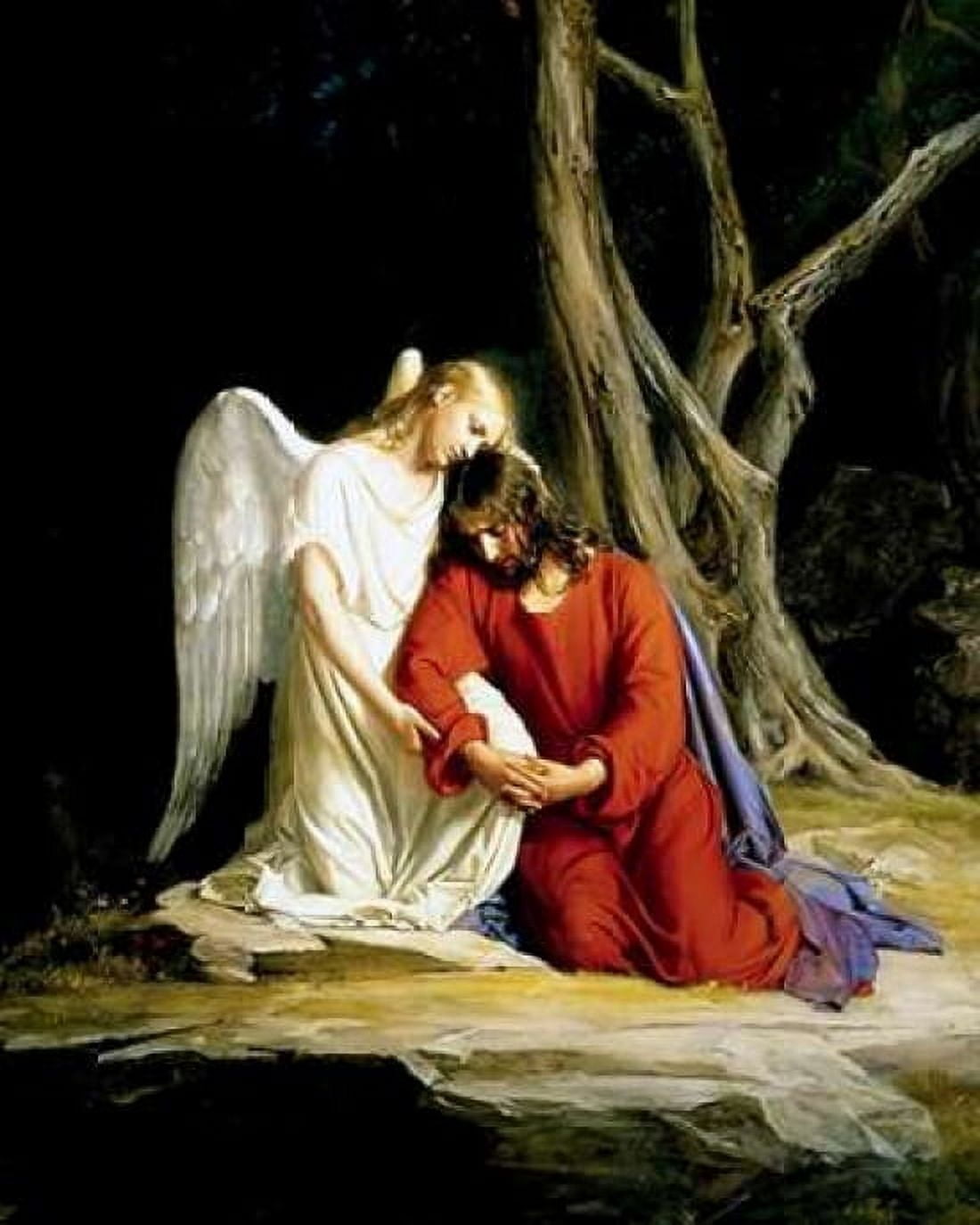Agony in the Garden Canvas Art - Carl Bloch (24 x 30)