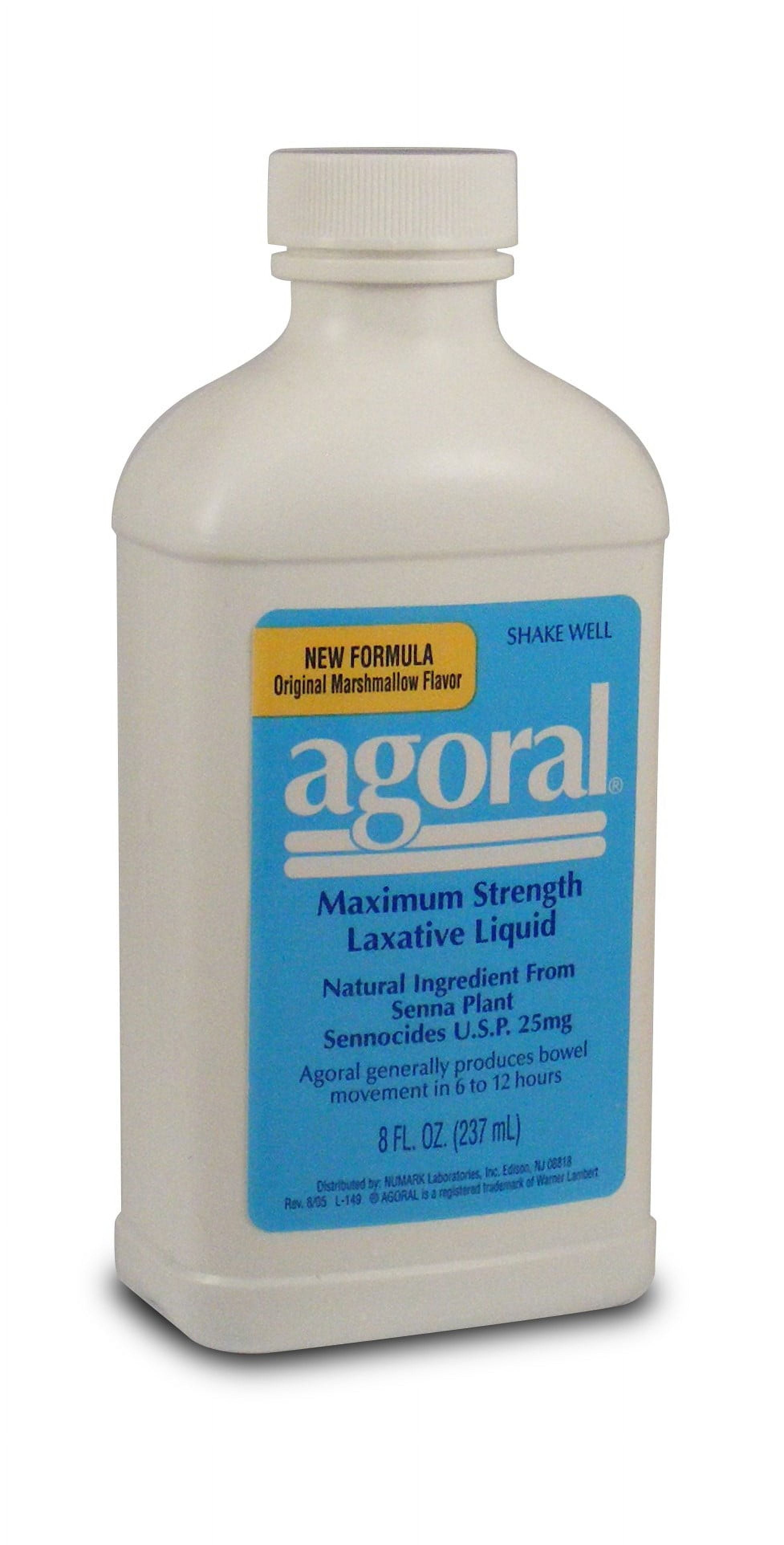 Find Your Perfect Agoral Maximum Strength Laxative Liquid, 8 oz
