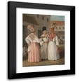 thumbnail image 1 of Agostino Brunias 15x18 Black Modern Framed Museum Art Print Titled - A West Indian Flower Girl and Two Other Free Women of Color (circa 1769), 1 of 5