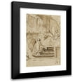 thumbnail image 1 of Agostino Masucci 16x24 Black Modern Framed Museum Art Print Titled - The Canonisation of St Ignatius of Loyola (1690 - 1767), 1 of 5
