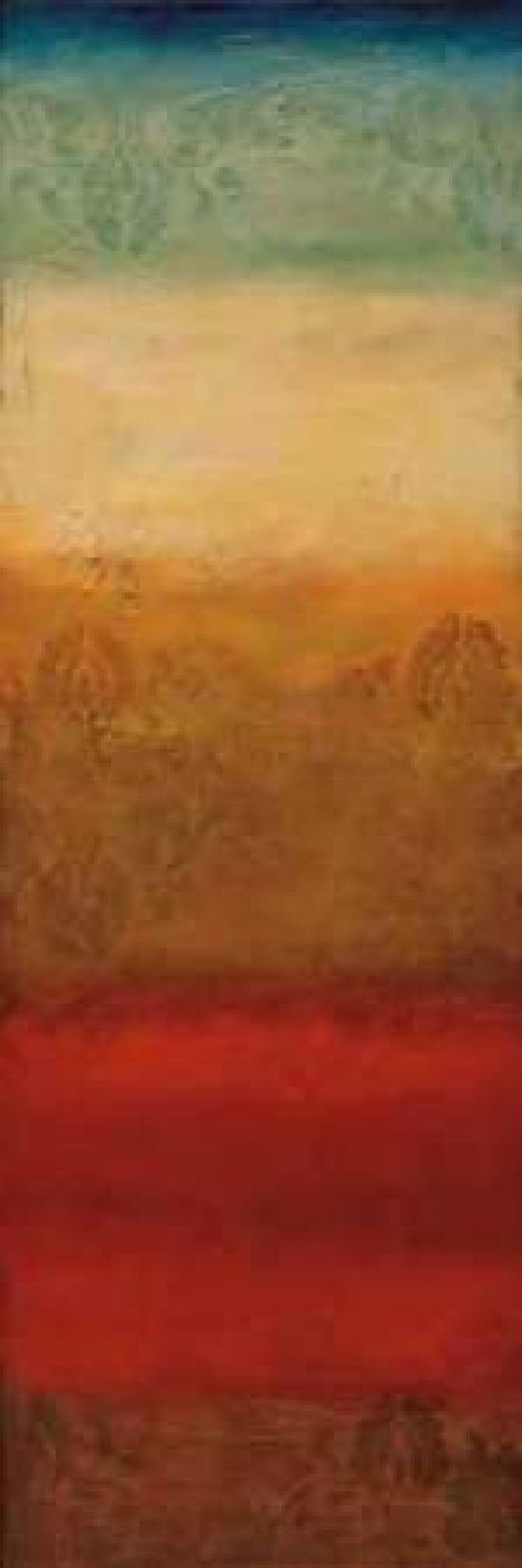 Agra Canvas Art - Angelina Emet (12 x 36)