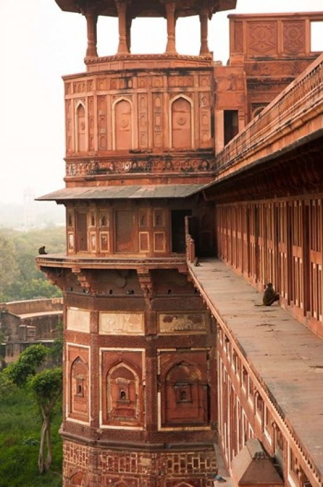 Agra Fort Agra Uttar Pradesh India Canvas Art - Inger Hogstrom DanitaDelimont (24 x 36)