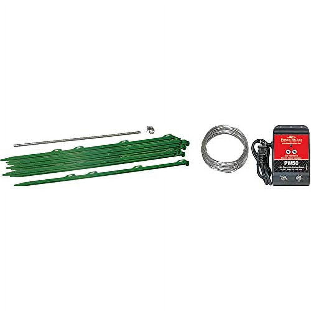 AgraTronix GS50 Small Animal Electric Fence Kit PW50 Fence Energizer