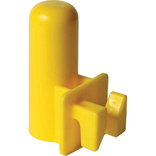 AgraTronix I38 Post Cap Insulator [Pack of 25], Yellow, Electric