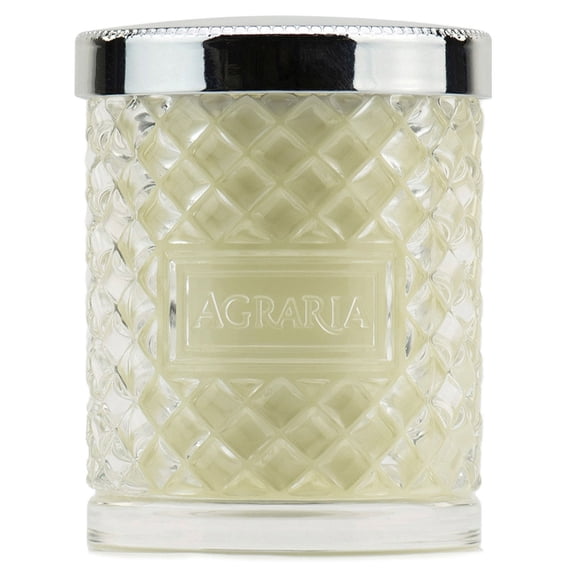 Agraria Scented Crystal Candle - Lime & Orange Blossoms, 7 oz