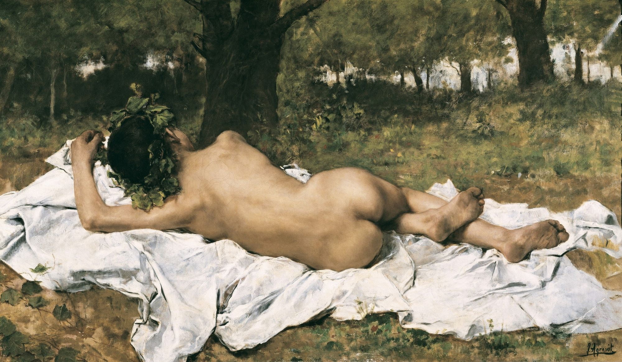 Agrasot Y Juan Joaqu??n (1836-1919) Canvas Art - (24 x 18)
