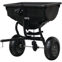 Agri-Fab 45-0530-131, 85 lb. Tow Broadcast Spreader,Black/Orange