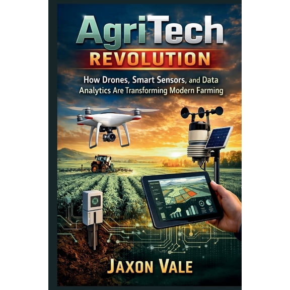 Tech and Innovations AgriTech Revolution: How Drones, Smart Sensors, and Data Analytics Are Transforming Modern Farming, Book 21, (Paperback)