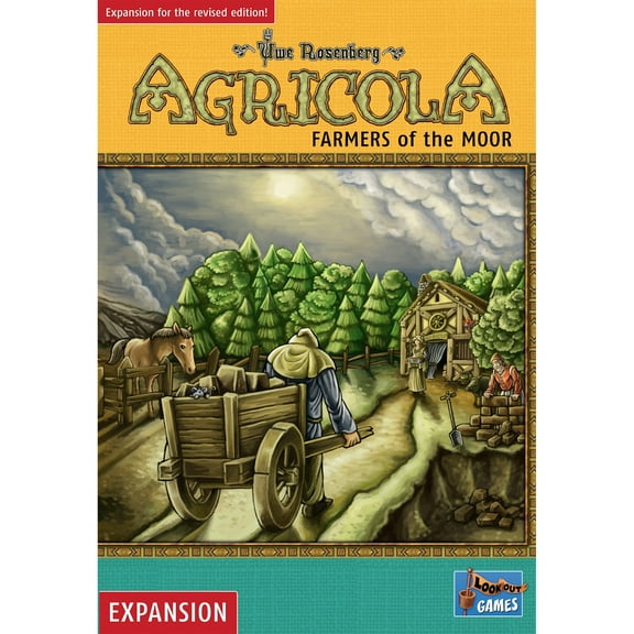 Agricola-Farmers of the Moor 2017 Strategy Board Game Expansion