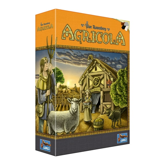 Agricola Revised Edition Strategy Board Game for Ages 12 and up, from Asmodee