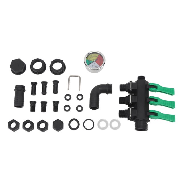 Agricultural Pesticide Sprayer Splitter with Shut Off Valve Pressure