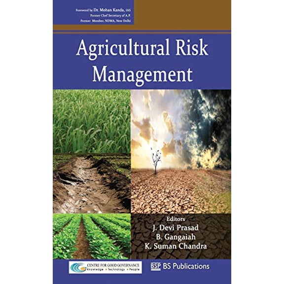 Agricultural Risk Management Hardcover 9389974526 9789389974522 J Devi Prasad, B Gangaiah, K Suman Chandra
