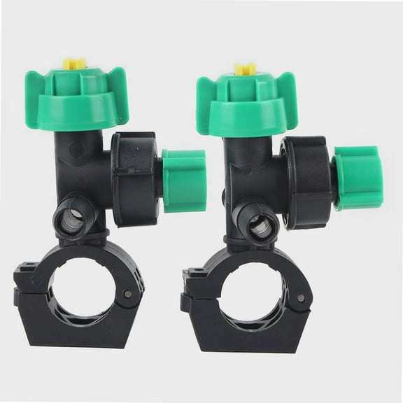Agricultural Spraying Nozzle 2Pcs External Thread Agricultural Sprayer Fan Shaped Spraying Nozzle Plant Protection Fan Tips Shaped for Agriculture