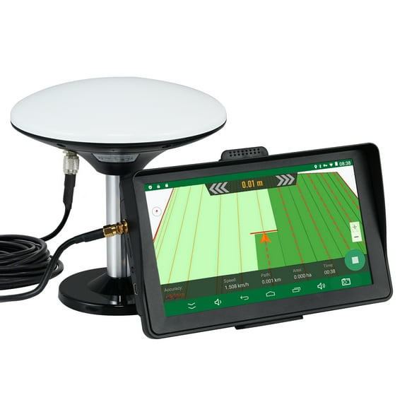 Agricultural Tractor GPS Navigator with 9-Inch Touch Screen and GNSS Precision Farming Navigation System, Suitable for Spraying, Plowing and Sowing Operations, with Automat