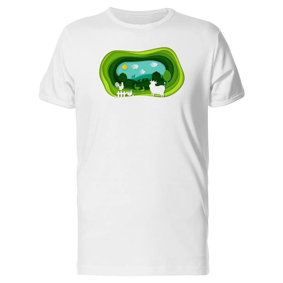 Agriculture Origami Tee Men's -Image by Shutterstock