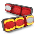Agrieyes Triple Tail Lights, YPF5 78LED RV Trailer Light Reflector
