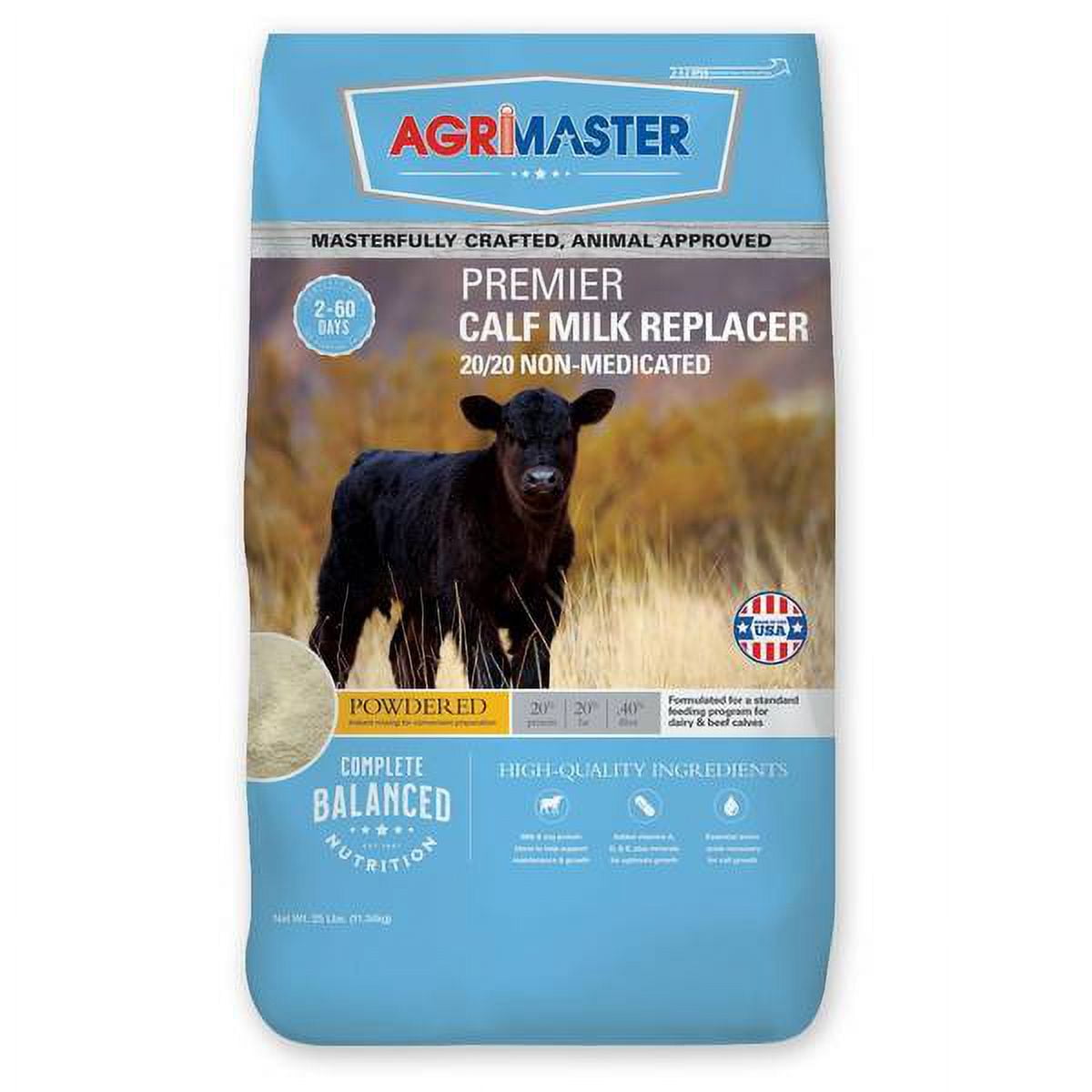 Agrimaster 25 lb Premier Calf Milk Replacer