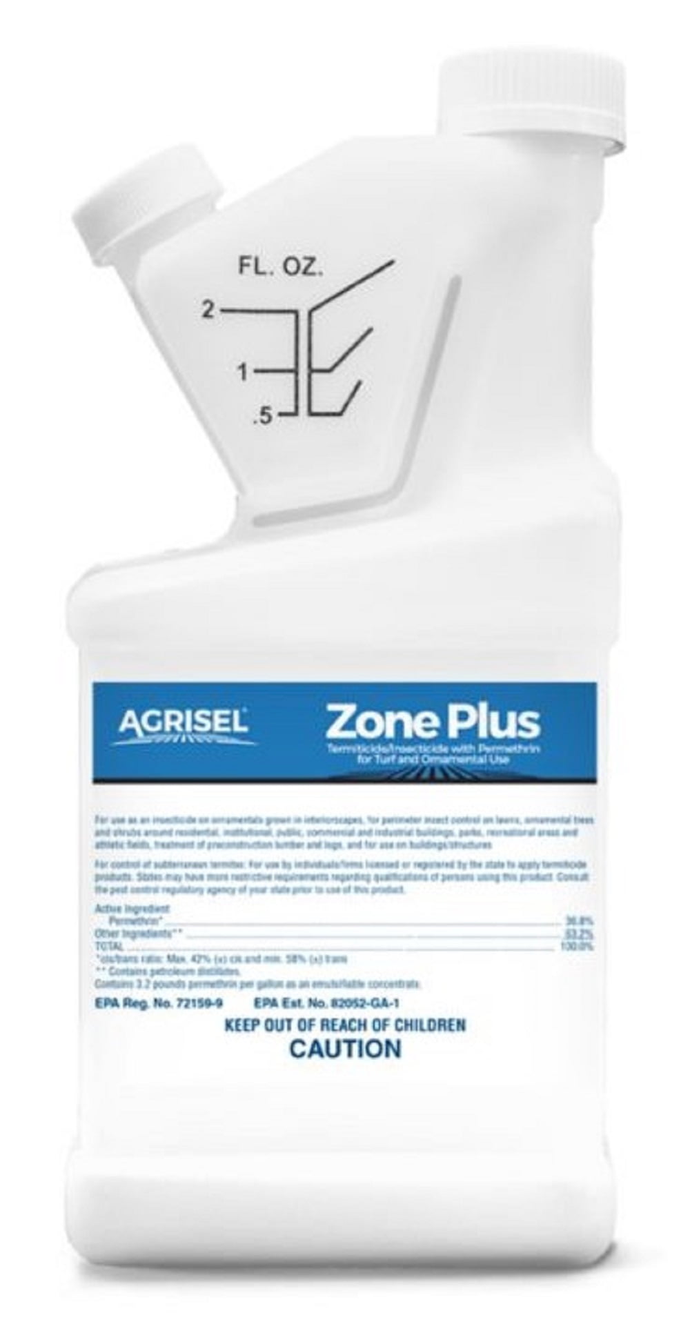 Agrisel ZPPQ Indoor and Outdoor USA ZonePlus Insecticide Concentrate