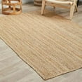 thumbnail image 1 of Agro Richer Natural Jute Beige Color Rectangle Jute Area Rugs for Living, Carpet for Kitchen Outdoor & Indoor , Kitchen, Hallway Rug & Carpet (5x8" Feet), 1 of 5