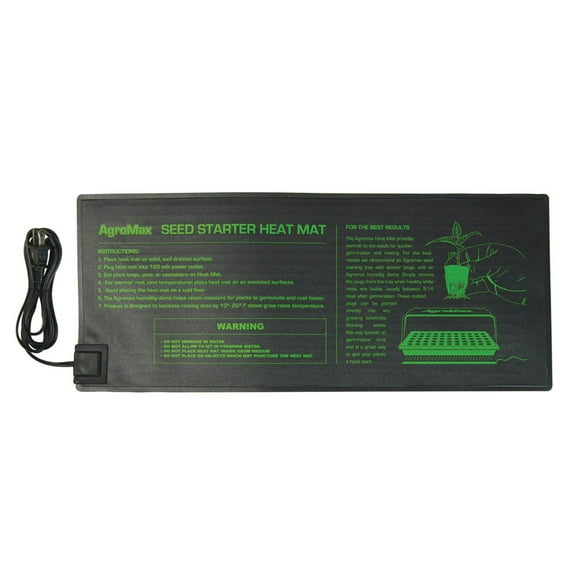 AgroMax 8.5-Inch by 21-Inch Seedling Heat Mat