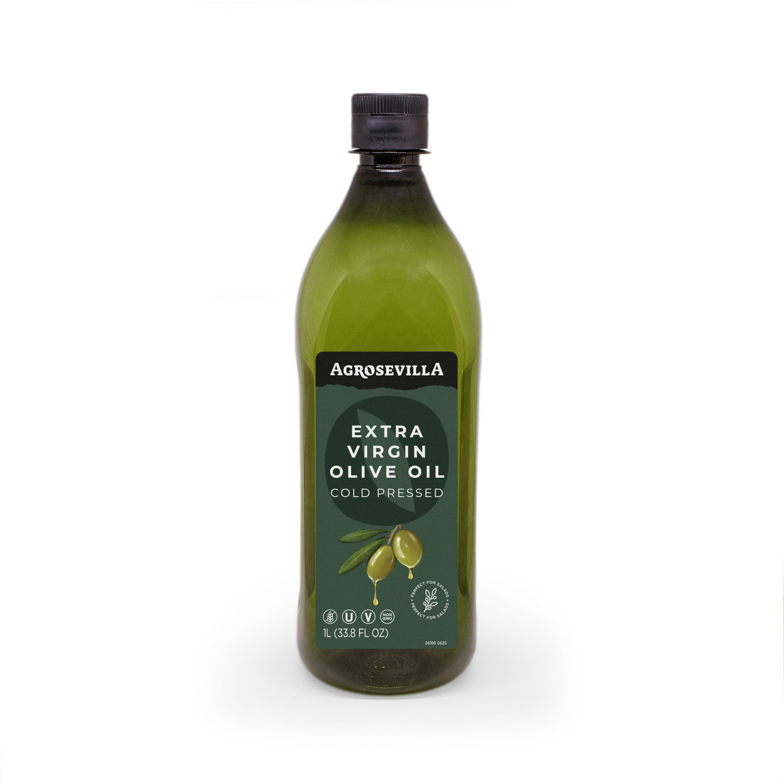 Agrosevilla 1L Spanish Cold GGA1 Press Extra Virgin Olive Oil in PET ...
