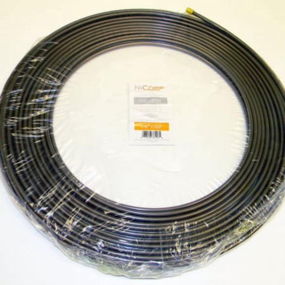 NiCopp NICOPP Nickel/Copper Alloy Brake Line Coil - 30% Stronger - 1/4" OD, 100 foot coil, sold by coil