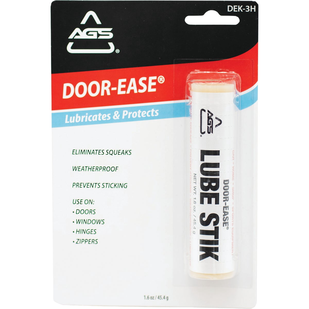 トリートメント Assssss AGS Door-Ease Stick Lubricant - Universal Lubricant - 1.6 oz