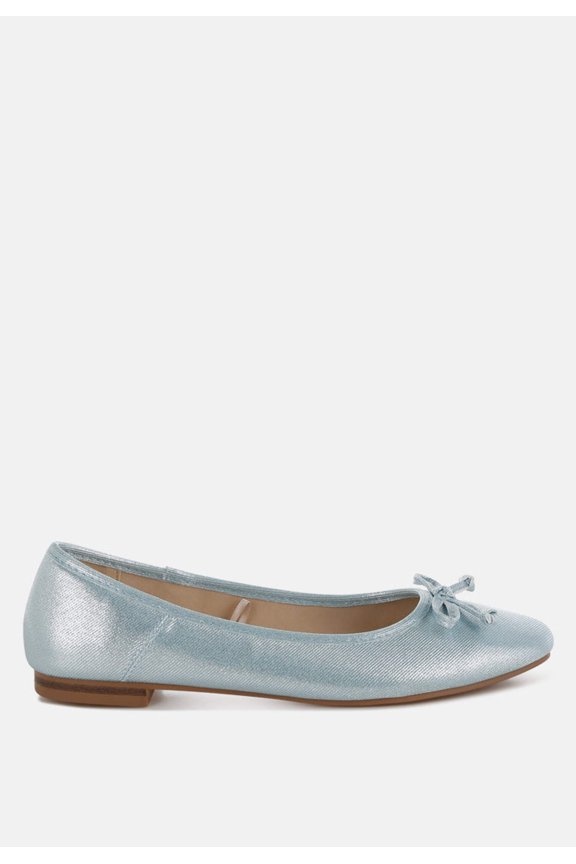 Agshin Metallic Ballet Flats