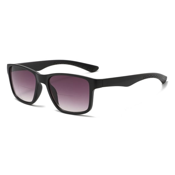 Agstum Bifocal Reading Sunglasses for Men, Gradient Grey Tinted, UV400 Sun Readers for Outdoor Use