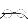 thumbnail image 1 of Agstum Pure Titanium Retro Round Gold Eyeglasses Frame without Nose Pads, 1 of 7