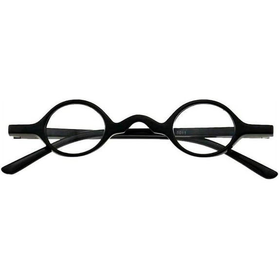 Agstum Small Round Retro Blue Light Blocking Reading Glasses with Spring Hinge Readers