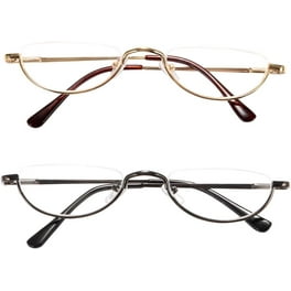 Half circle reading glasses clearance
