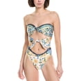 thumbnail image 1 of Agua Bendita womens  Carrie Jardim One-Piece, m, Blue, 1 of 3