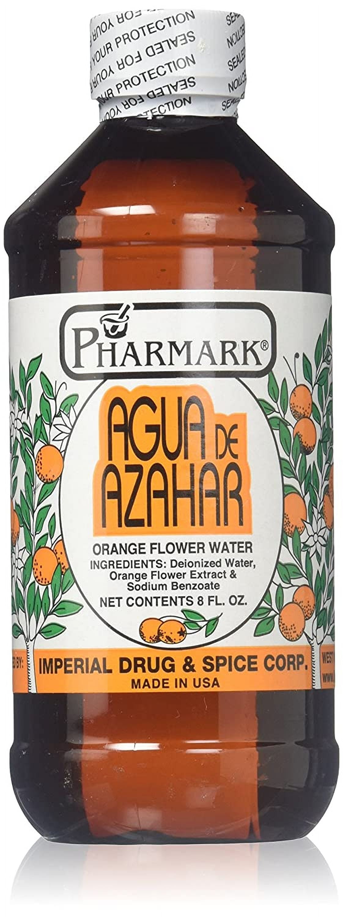 Agua De Azahar Orange FlowerBlossom Water, 8 Fl Oz (Pack of 2