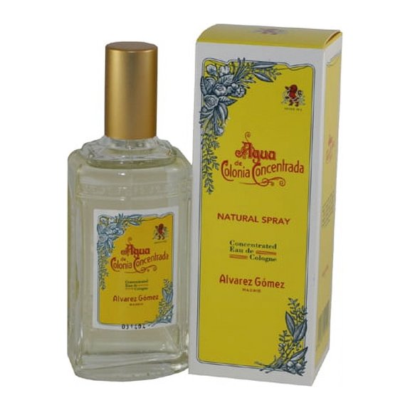 Agua De Colonia Concentrada Concentrated Eau De Cologne Spray 2.7 Oz / 80 Ml for Men by Alvarez Gomez