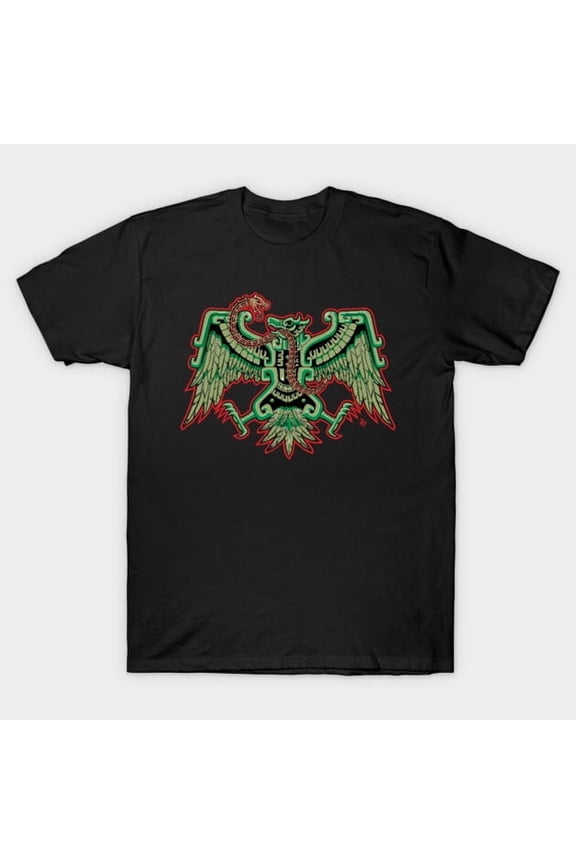 Aguila Azteca Aztec Eagle Mexican Pride Mexico Tenochtitlan Hecho En Aztlan Unisex T-Shirt