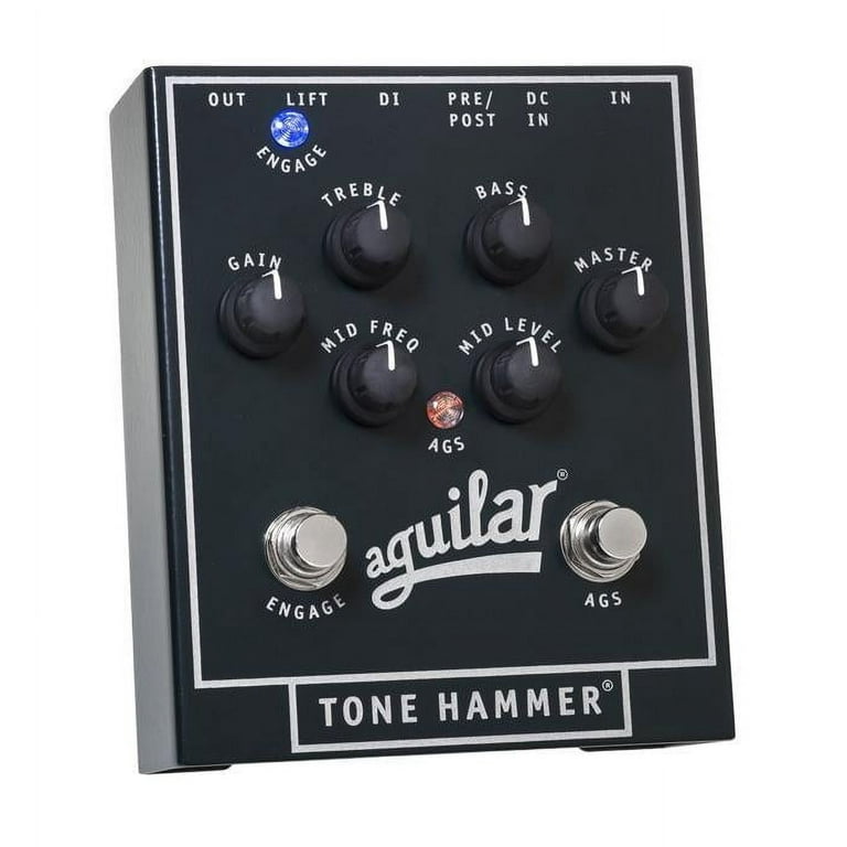 バイヤー厳選用品 Pedal Effect EQ Bass Hammer Tone Aguilar Preamp Box (Direct ベース