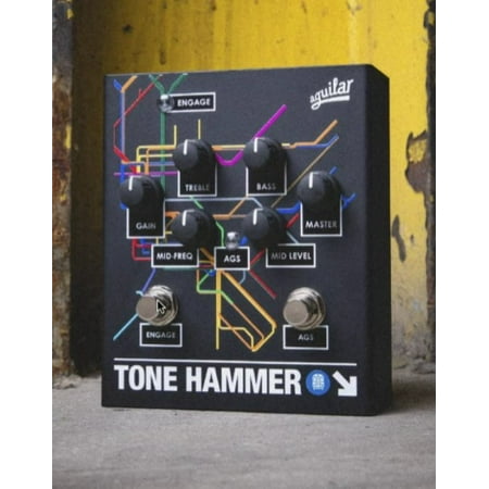 Aguilar Tone Hammer Preamp/Direct Box, Limited Edition Subway Graphic