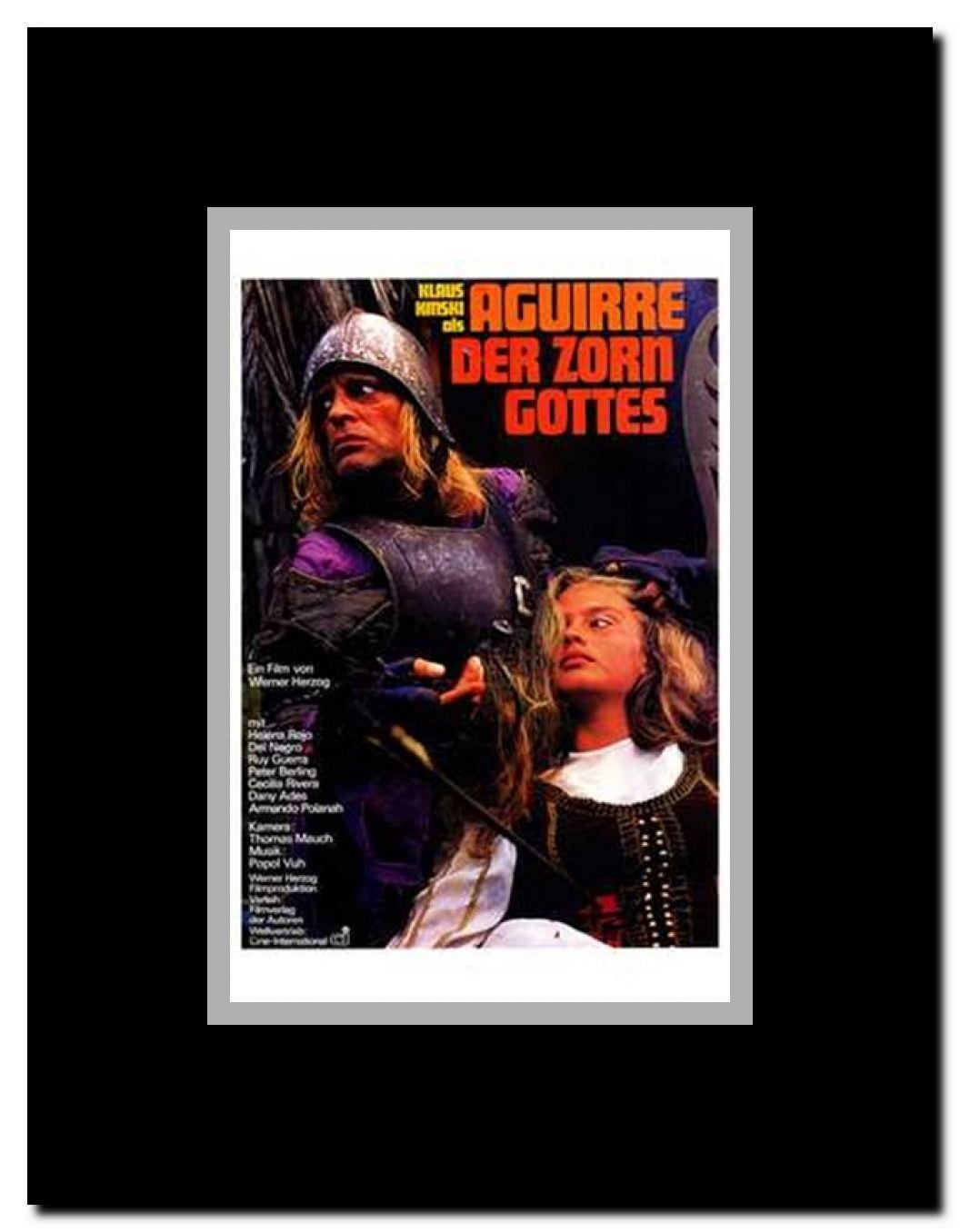 Aguirre the Wrath of God Framed Movie Poster