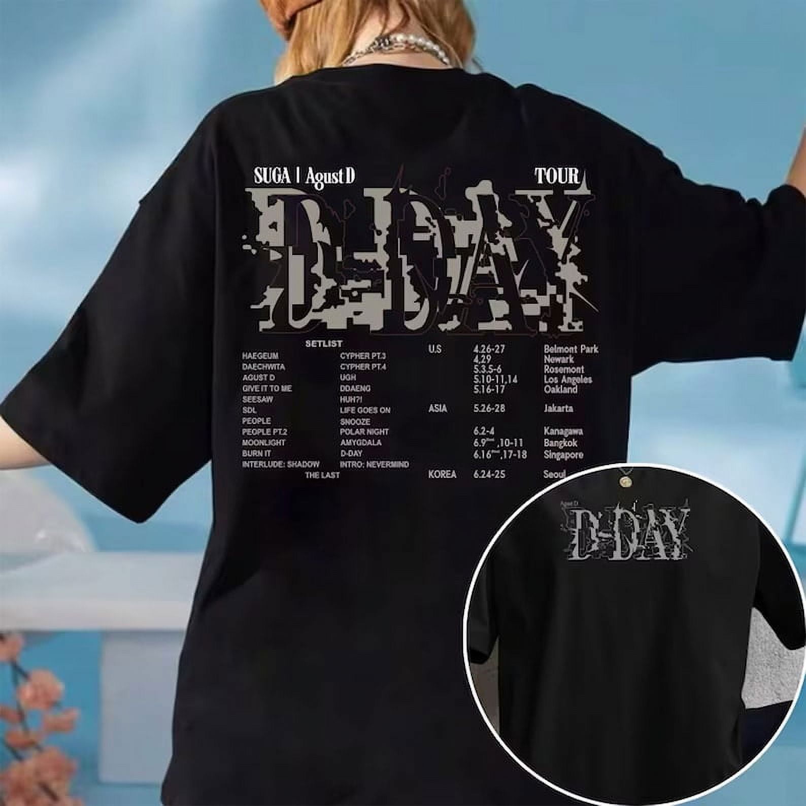 Agust D T-Shirt Album Agust D T-Shirt Album