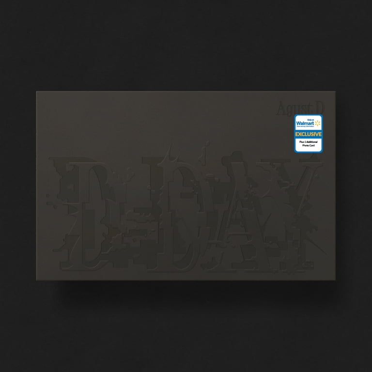 Agust D (SUGA of BTS) - D-DAY (Version 02) (Walmart