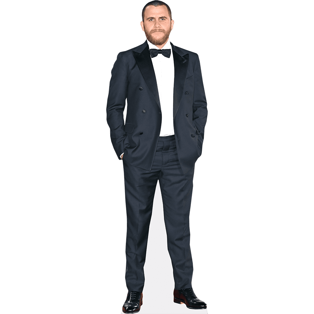 Agustín Pardella (Bow Tie) Life Size Cutout. Standee.