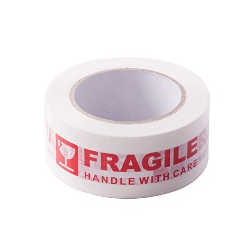 Agutape Agu Warning Fragile Tape-Handle With Care Packing Printing Tap