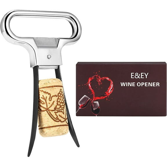 Ah-So Wine Opener Corkscrew Wine Bottle Opener Two-Prong Cork Puller