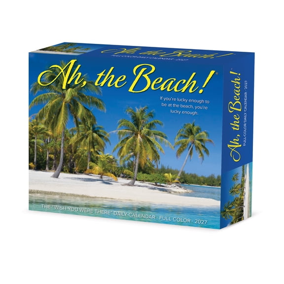 Willow Creek Press, Ah, The Beach! 2027 Box Calendar