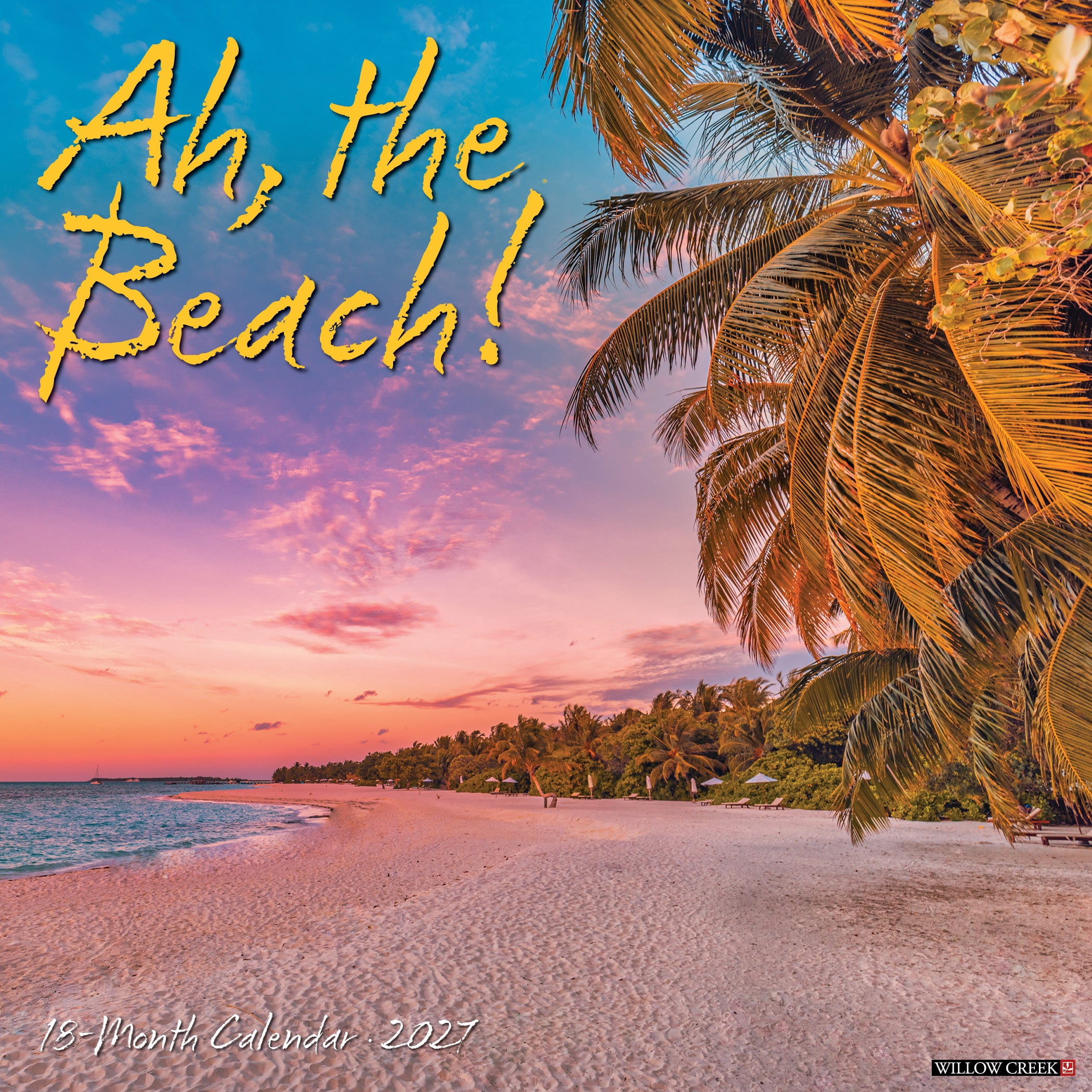 Willow Creek Press, Ah The Beach! 2027 Mini Wall Calendar